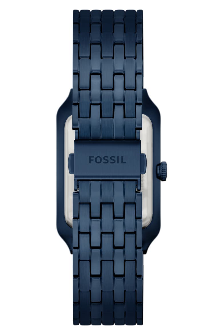Raquel Navy Bracelet Watch, 26mm x 40mm, Alternate, color, NAVY