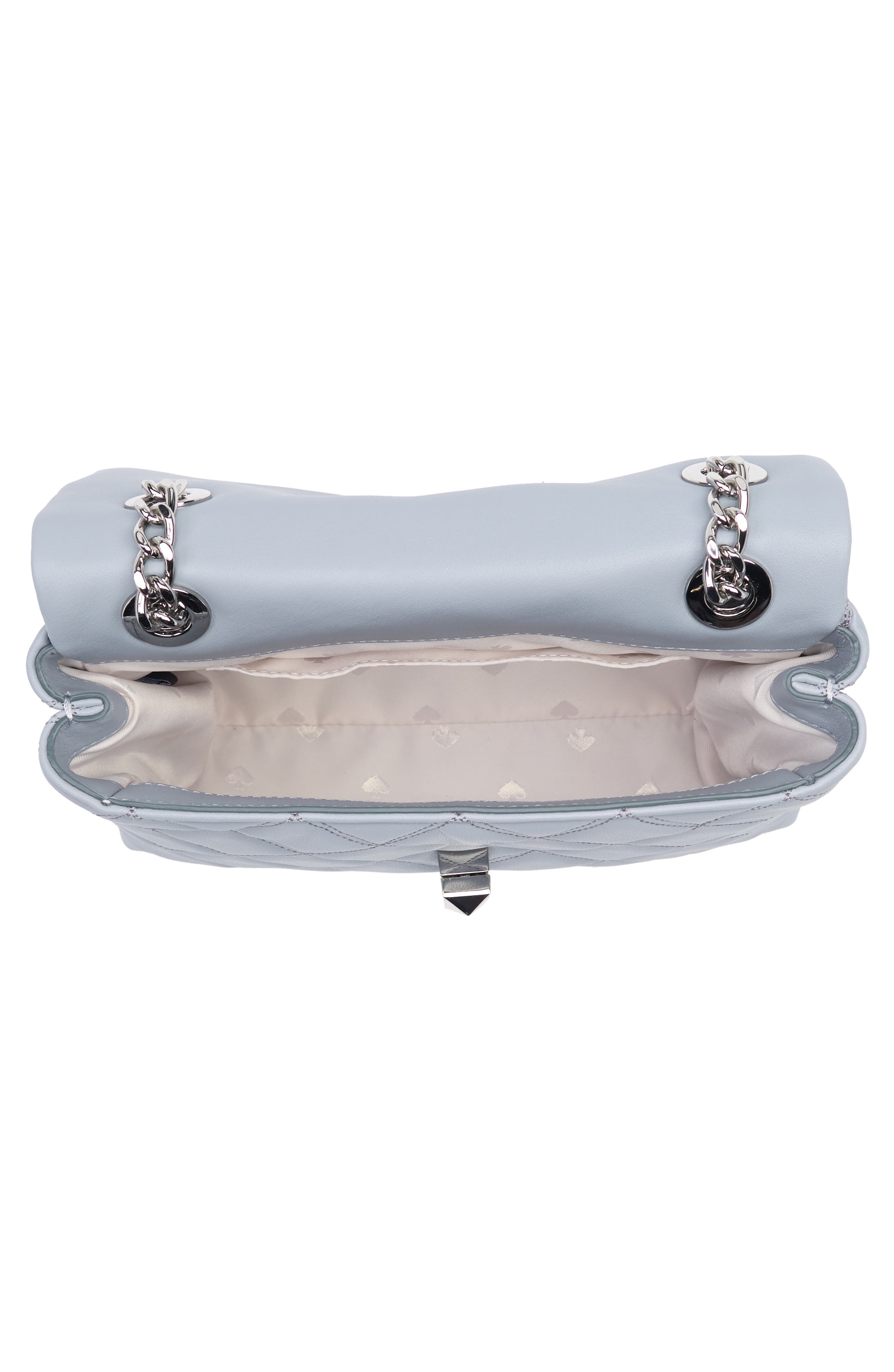 Kate Spade New York small flap leather crossbody bag, Alternate, color, 