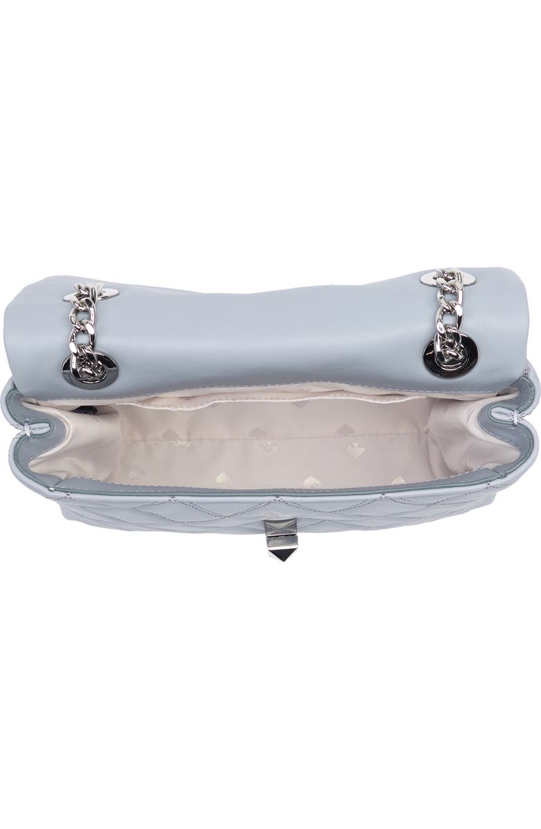 Kate Spade New York small flap leather crossbody bag, Alternate, color,