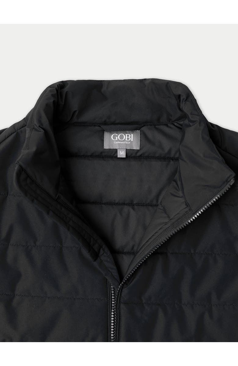 Gobi Cashmere Men's CashmereTECH Jacket, Alternate, color, Black