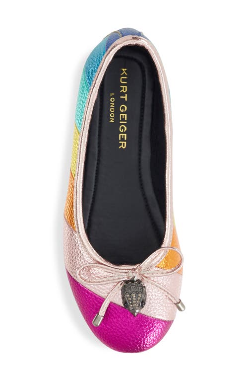 Kurt Geiger Girls' Mini Eagle Ballerina Flats - Toddler, Little Kid, Big Kid