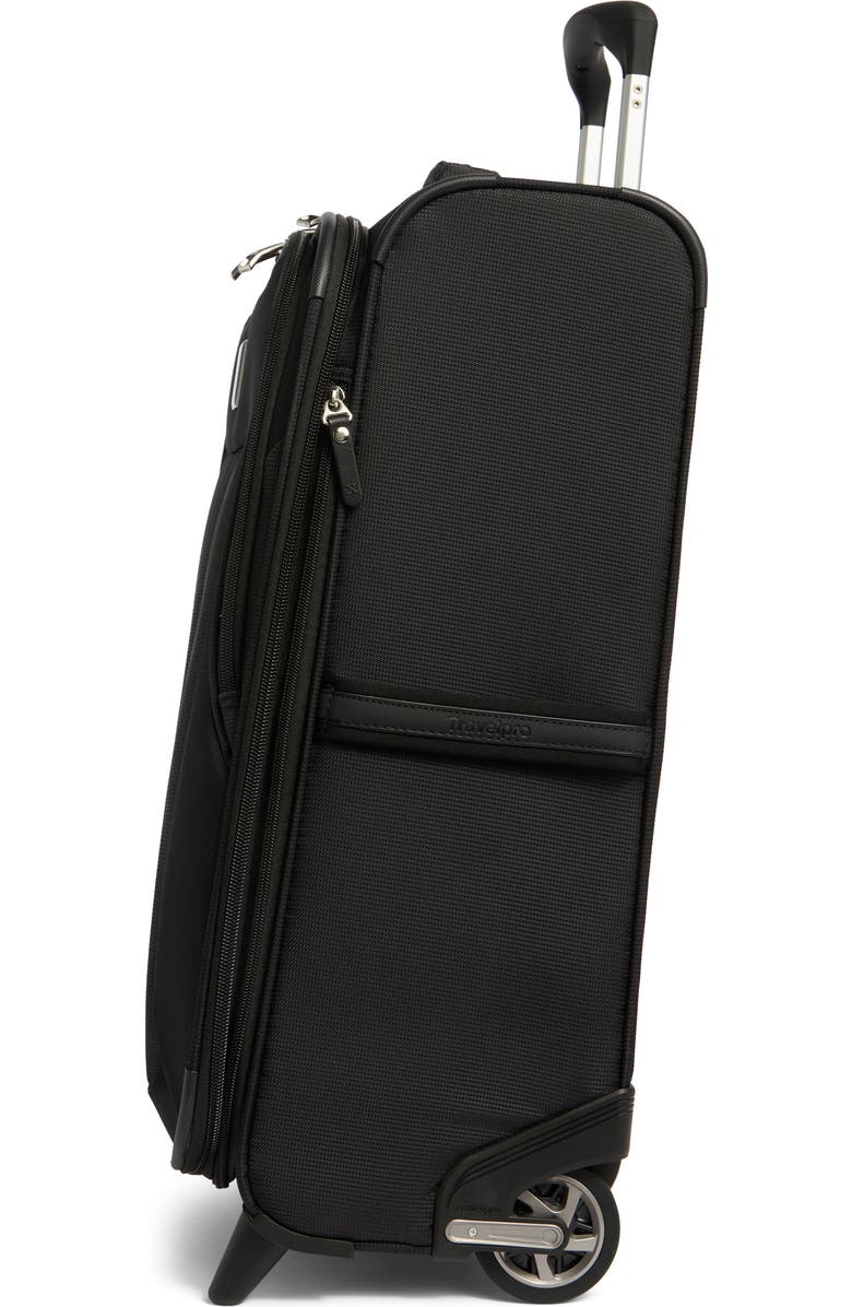 TRAVELPRO WAB6 22-Inch Expandable 2-Wheel Carry-On Softside Rollaboard Luggage, Alternate, color, Black