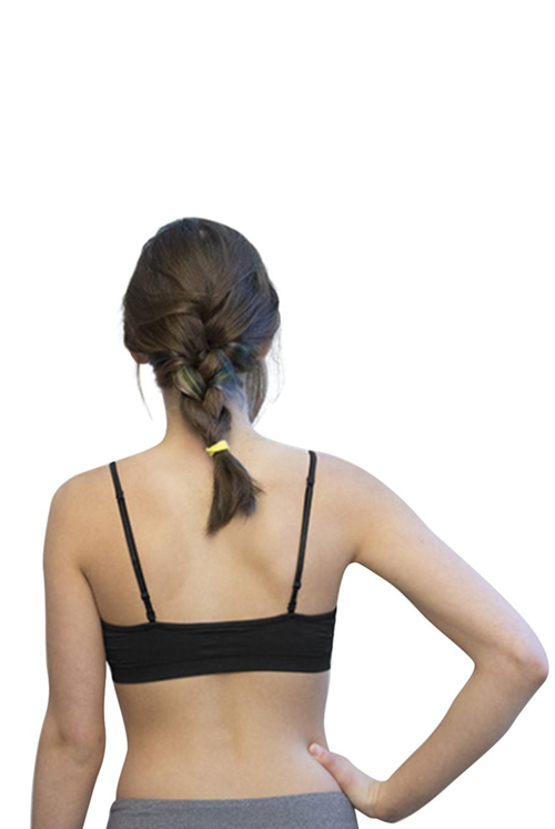 Yellowberry Poppy Seamless Bra In Black