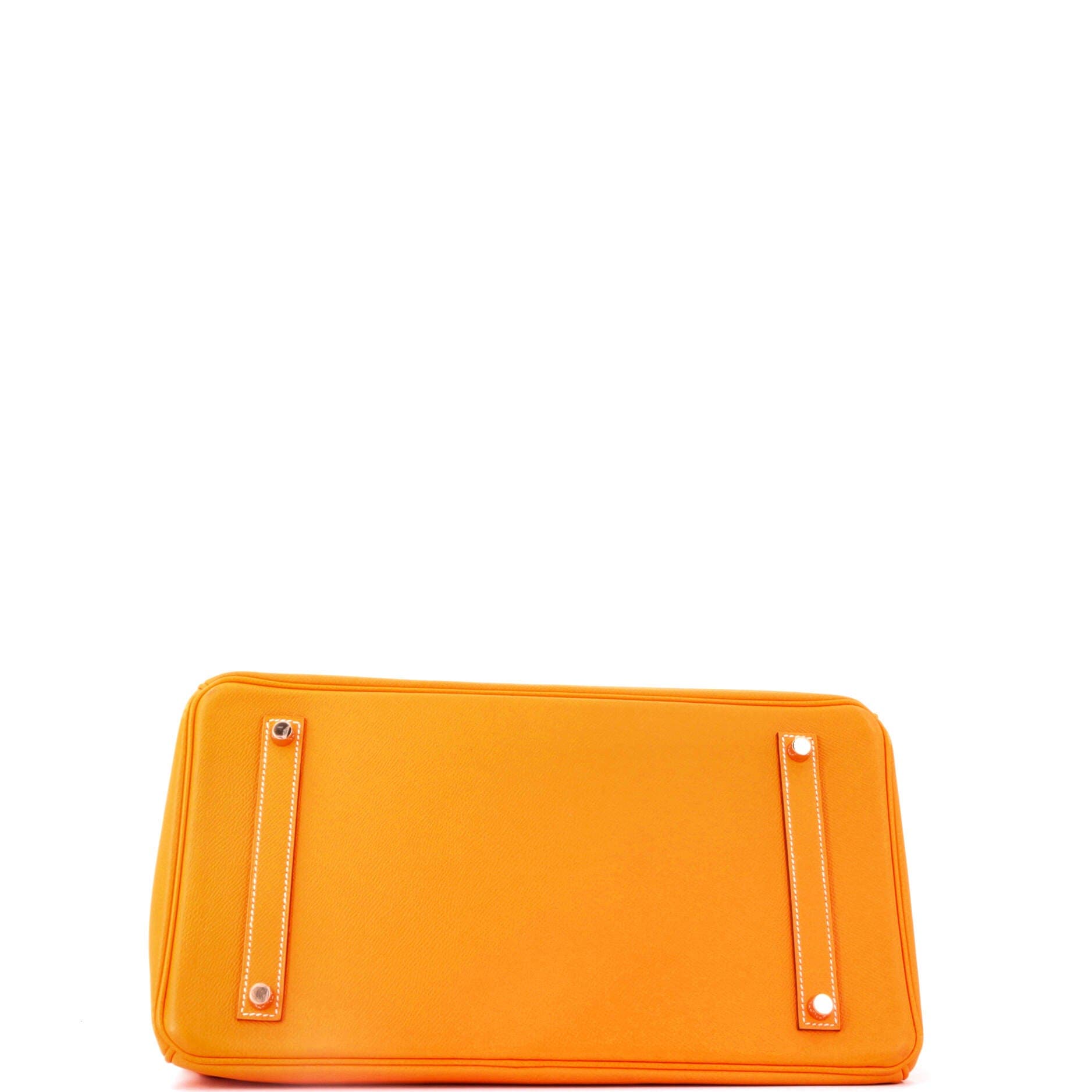 Candy Birkin Bag Epsom 35, Alternate, color, Candy-Jaune D'or/Potiron