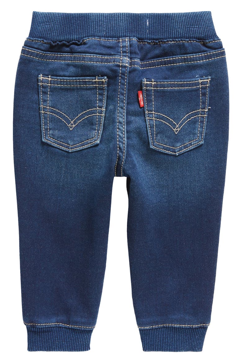 Denim Joggers, Alternate, color, WAVERLY
