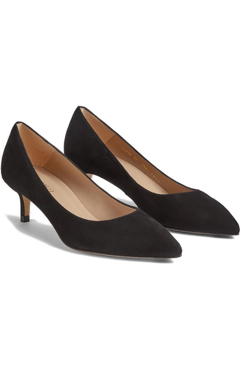 LK Bennett Audrey Kitten Heel Pump, Main, color, Black
