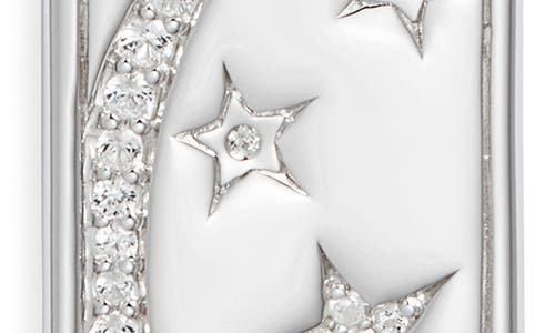 Monica Rich Kosann My Sun Moon Pendant Necklace In Gray