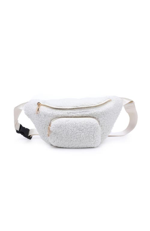 Moda Luxe Orson Belt Bag In Ivory