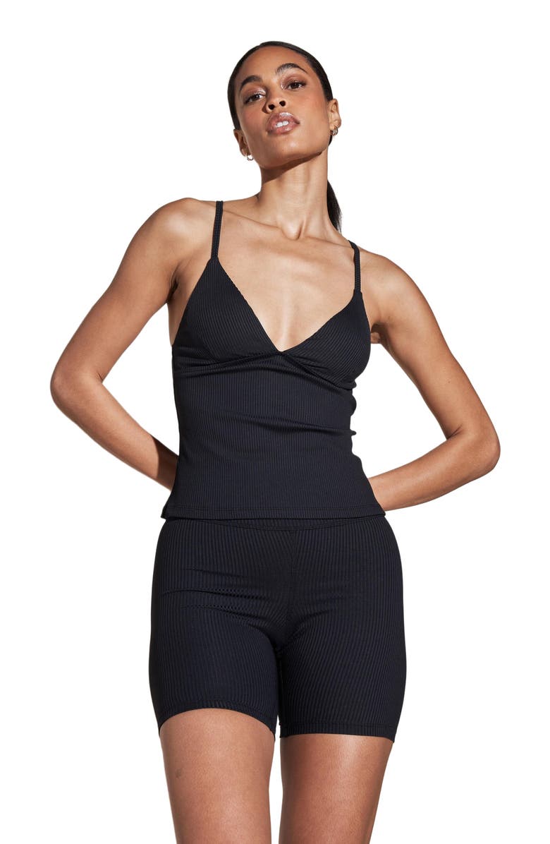 Losano Renew Rib Tank, Alternate, color, Black