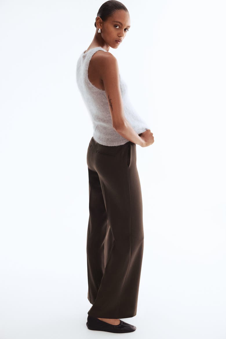 Bootcut Trousers, Alternate, color, Dark brown