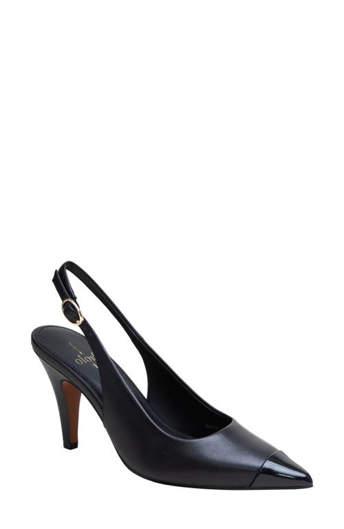 Linea Paolo Niyka Pointed Toe Slingback Pump In Black