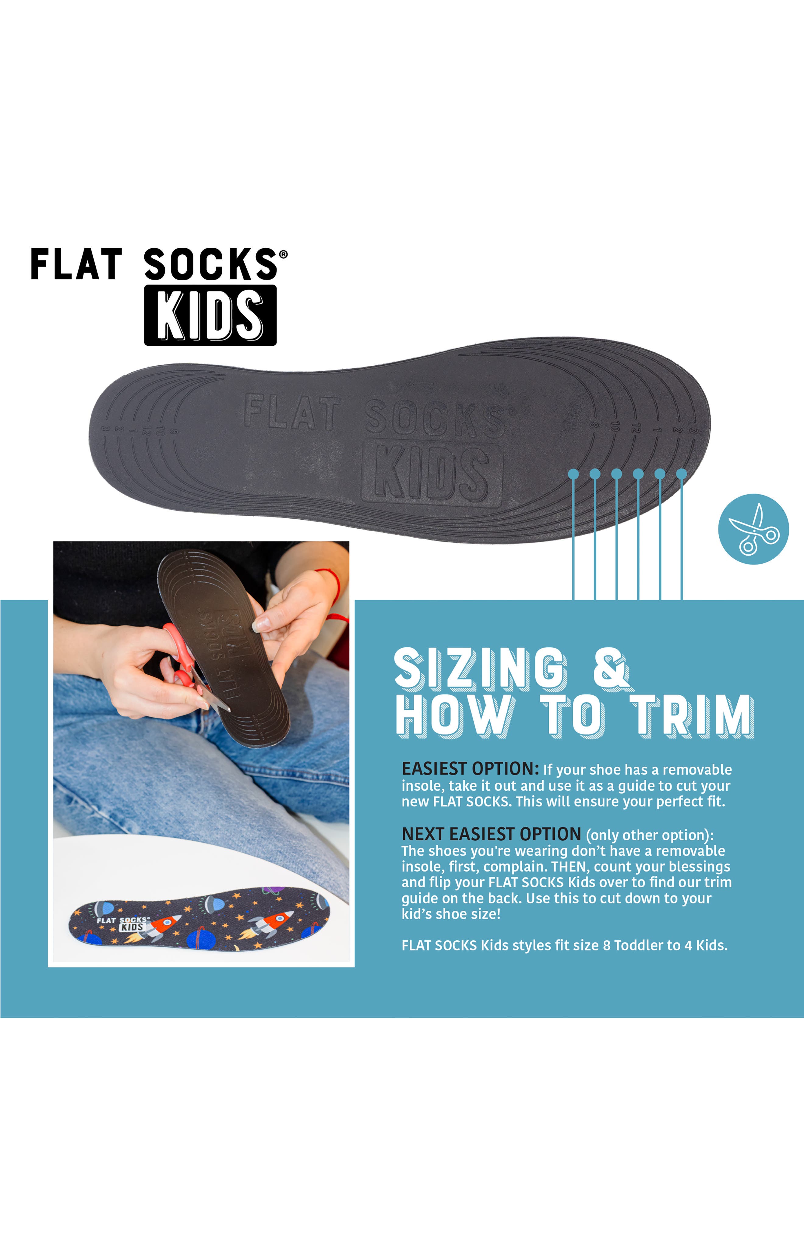 Kids' Assorted 3-Pack Dinosaur Flat Sock Insoles, Alternate, color, BLACK/ GREEN/ PURPLE ASSORTED