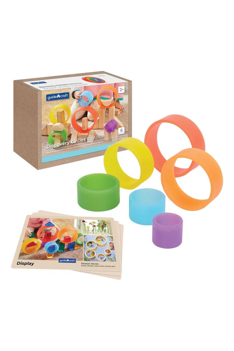 Discovery Circles - Rainbow - 6 Pieces, Main, color, Multicolored