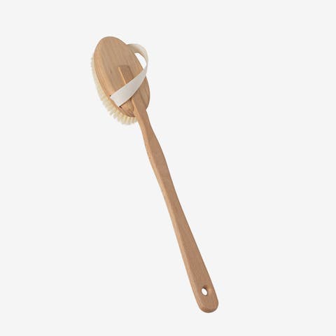 Beechwood Body Brush