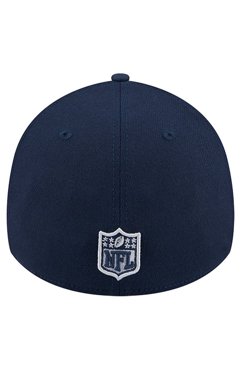 New Era Men's New Era Navy Dallas Cowboys Stripes 39THIRTY Flex Hat, Alternate, color, Navy