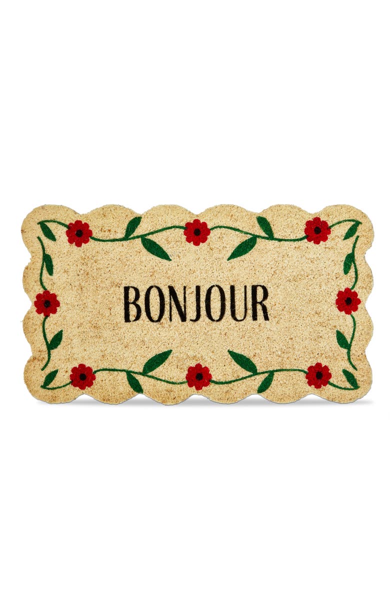 tag Bonjour Non-Slip Coir Mat Multi Coir Everyday, Main, color, Brown