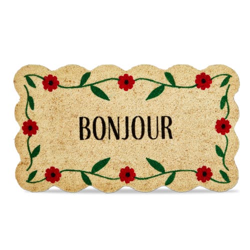 Tag Bonjour Non-slip Coir Mat Multi Coir Everyday In Brown