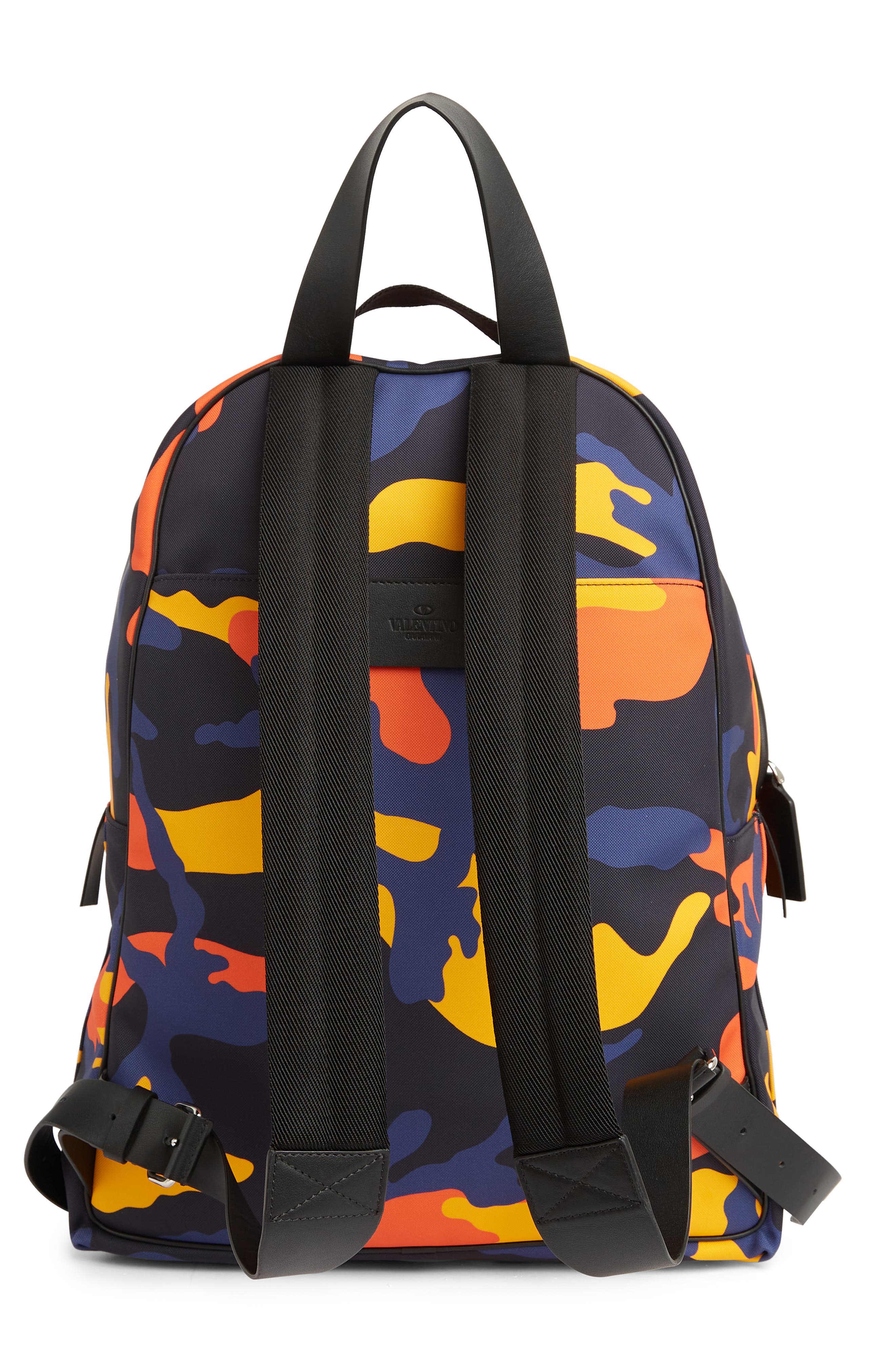 Valentino Camo Backpack, Alternate, color, 