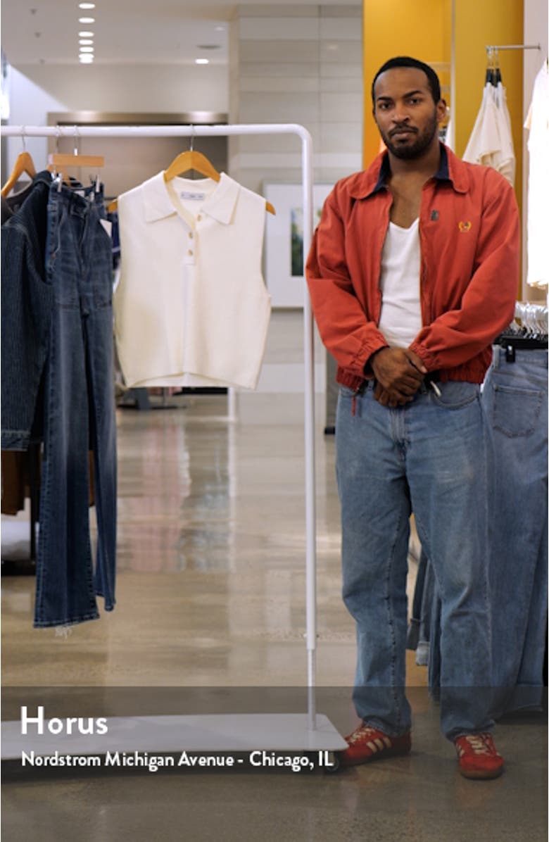 Button Placket Sweater Vest, sales video thumbnail