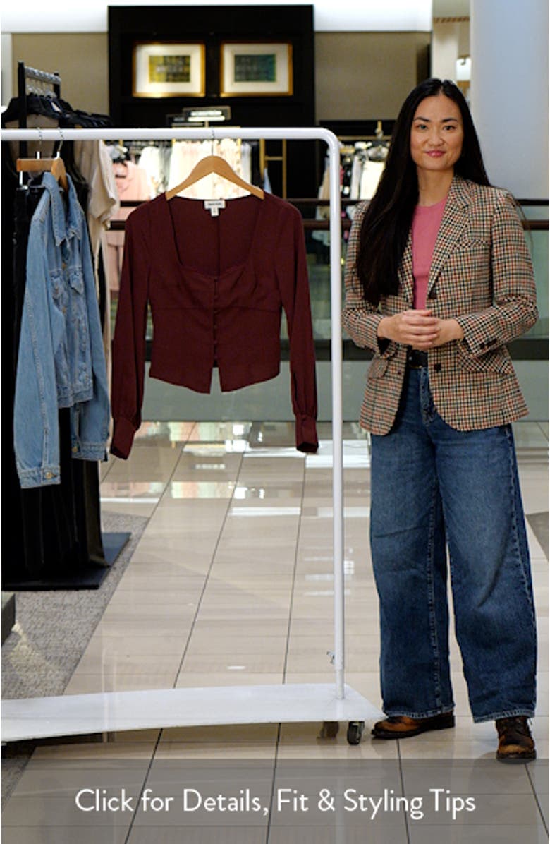 Matte Satin Corset Top, sales video thumbnail