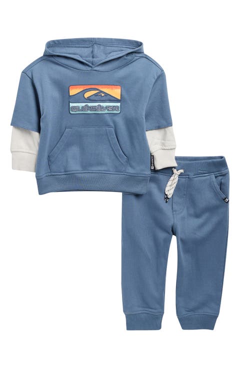 Fleece Graphic Hoodie & Joggers Set (Baby)