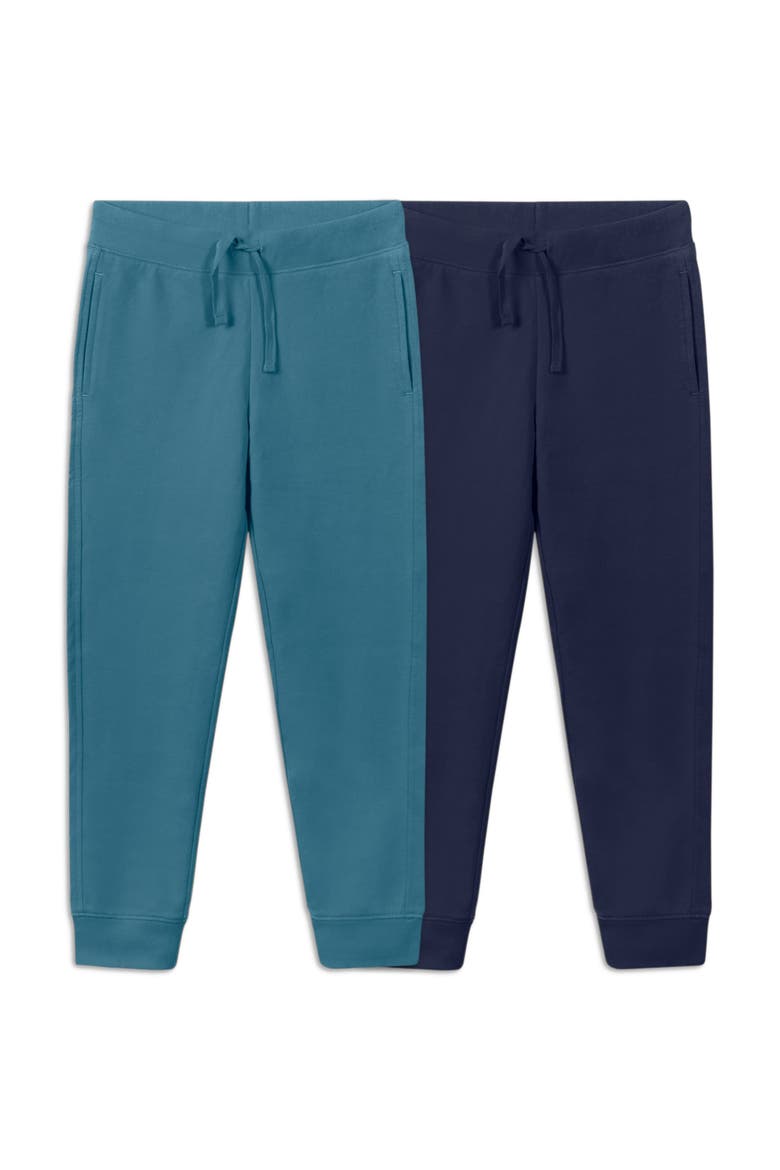 Kids Jogger 2-Pack, Main, color, Slate Blue/Navy
