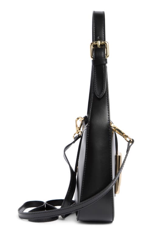 Valentino By Mario Valentino Kai Super V Shoulder Bag With Pouch In Black