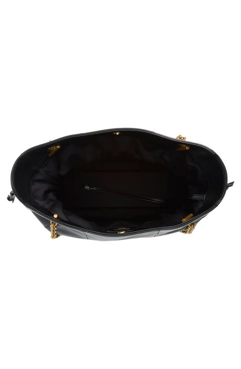 Jamie Small Leather Shopping Bag