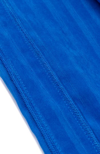 Tonal Stripe Logo Detail Zip Jacket