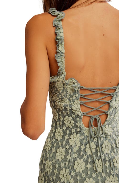 Shop Free People Lucinda Floral Lace Midi Dress