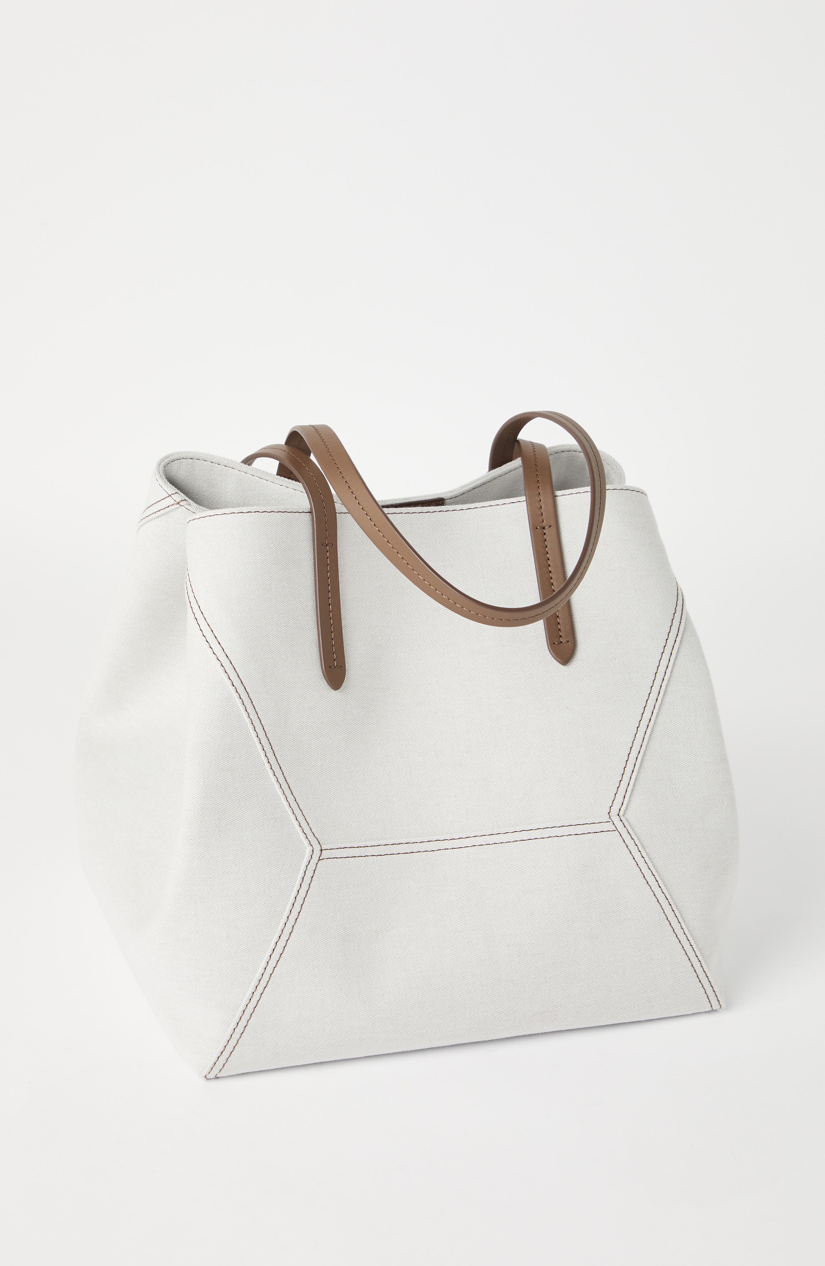 Brunello Cucinelli Gabardine BC Duo bag, Alternate, color, 