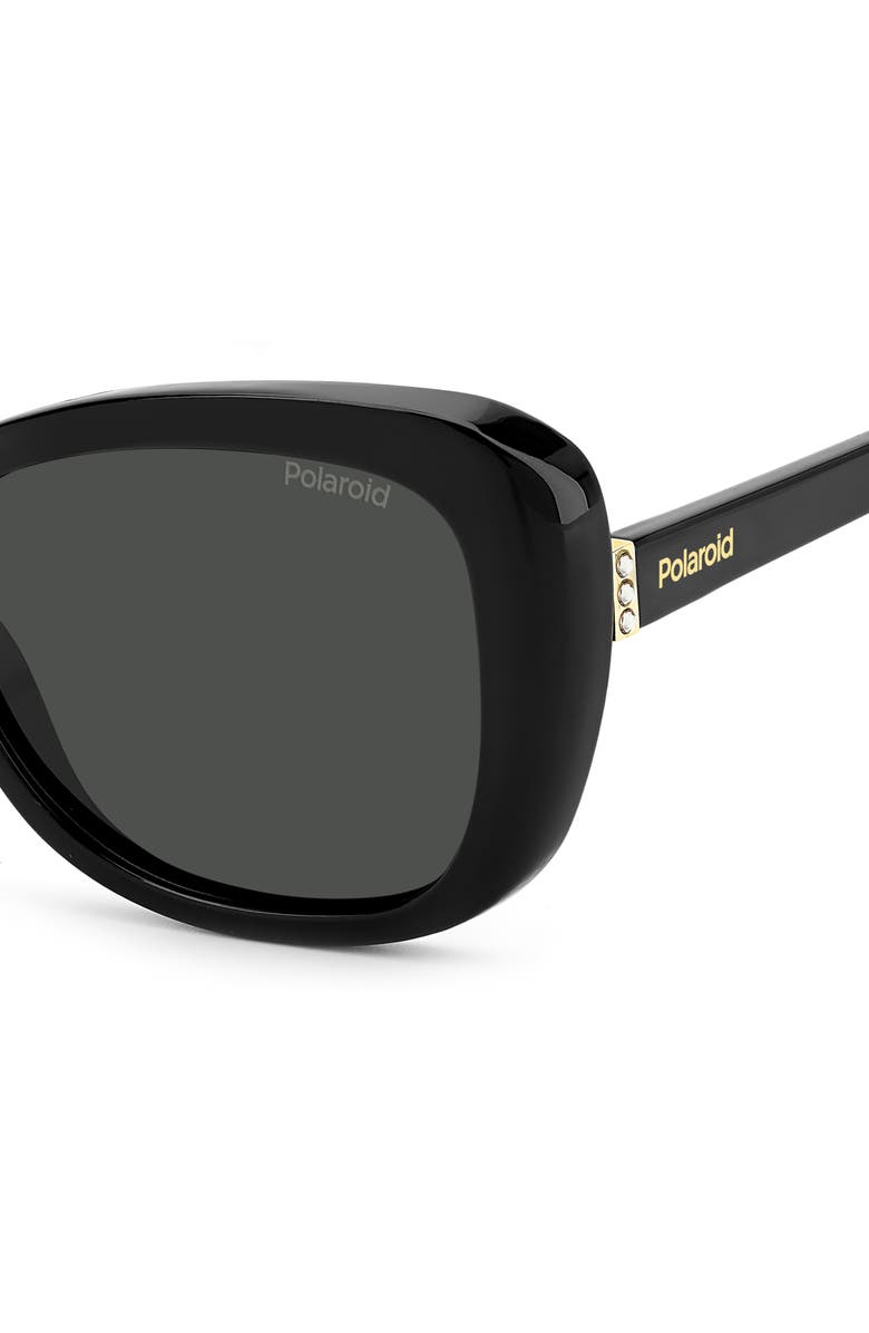 Polaroid 53mm Polarized Cat Eye Sunglasses, Alternate, color, 