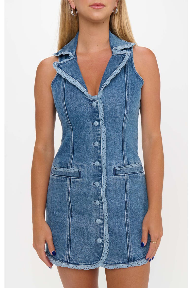 Maddox Dress, Main, color, Waterfall Blue