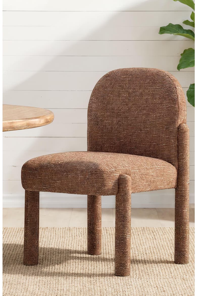 Noemi Tweed Dining Chair, Alternate, color, Natural