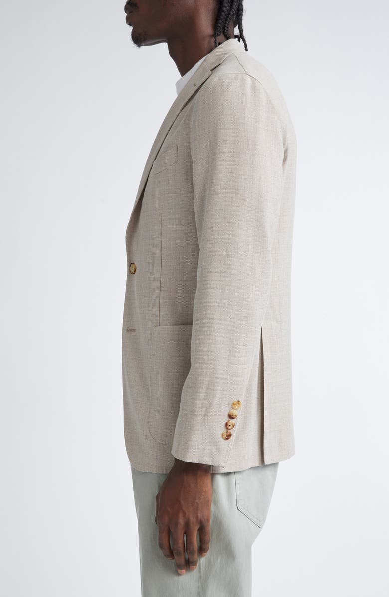 Boglioli Wool Hopsack Sport Coat, Alternate, color, Beige