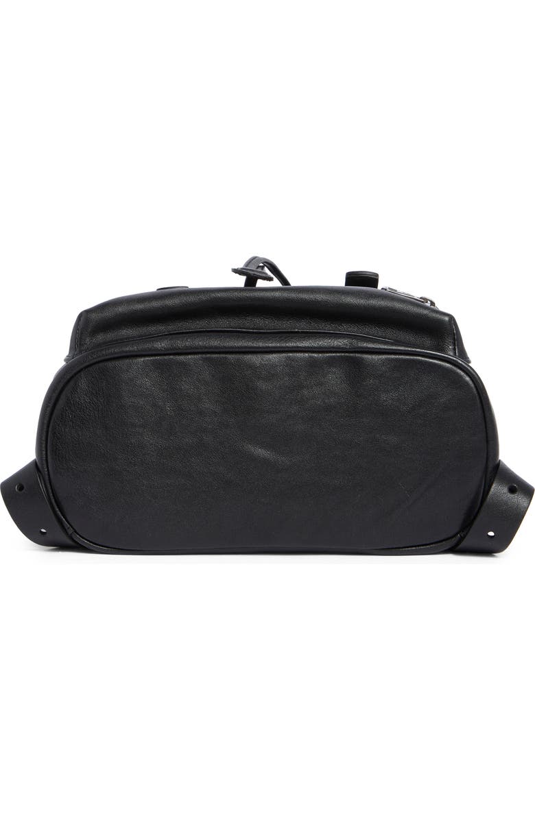 Longchamp Small 3D Rock Leather Backpack, Alternate, color, Black