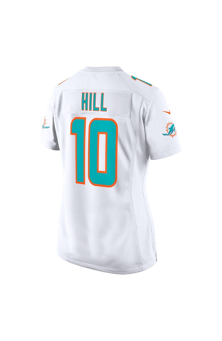 Nike Women's Nike Tyreek Hill White Miami Dolphins Player Jersey, Alternate, color, White