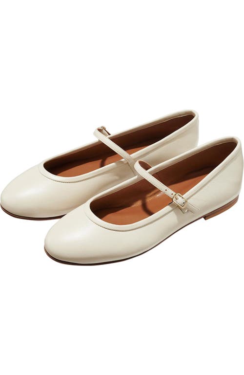 Margaux The Demi Jane Flat In White