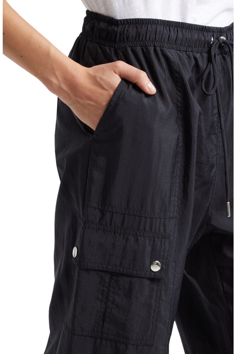 Nitsan Parachute Pants, Alternate, color, BLACK
