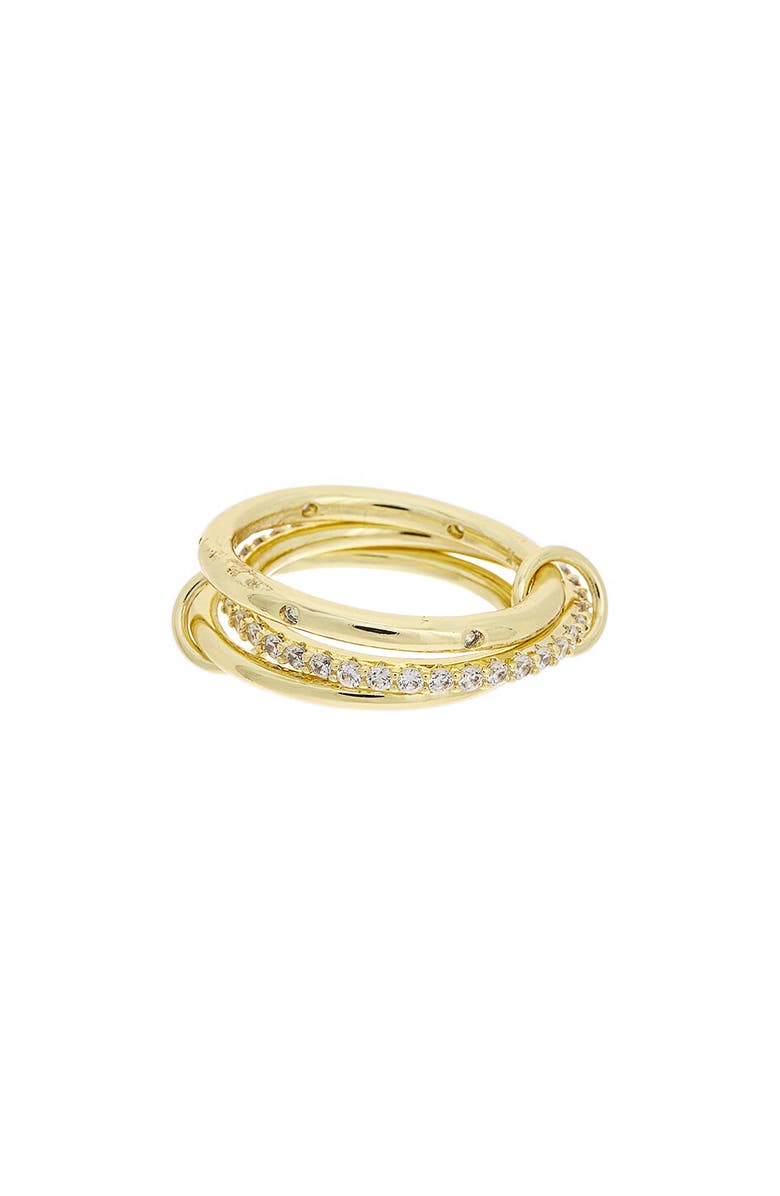 Juvell Cubic ZIrconia Ring, Main, color, Yellow Gold