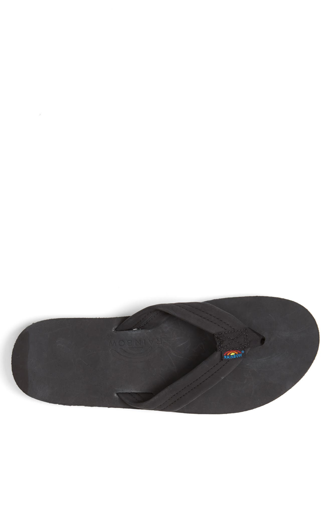 Rainbow<sup>®</sup> Rainbow 301Alts Single Layer Arch Sandal, Alternate, color, Black
