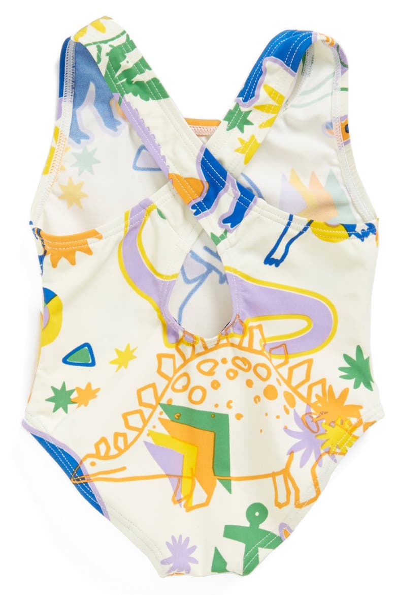 'Imogen' One-Piece Swimsuit, Alternate, color, DINO MULTI
