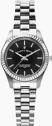Jacques du Manoir Inspiration Prime - 27mm, Black Dial, Stainless Steel Ladies Watch