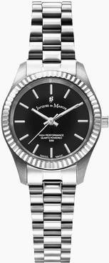 Jacques du Manoir Inspiration Prime - 27mm, Black Dial, Stainless Steel Ladies Watch