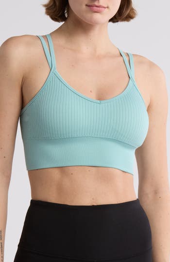 Z BY ZELLA Z BY ZELLA STRAPPY RACERBACK RIB SPORTS BRA