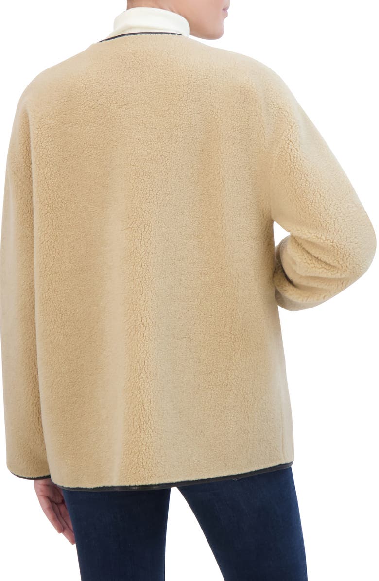 Rebecca Minkoff Faux Shearling Toggle Jacket, Alternate, color,