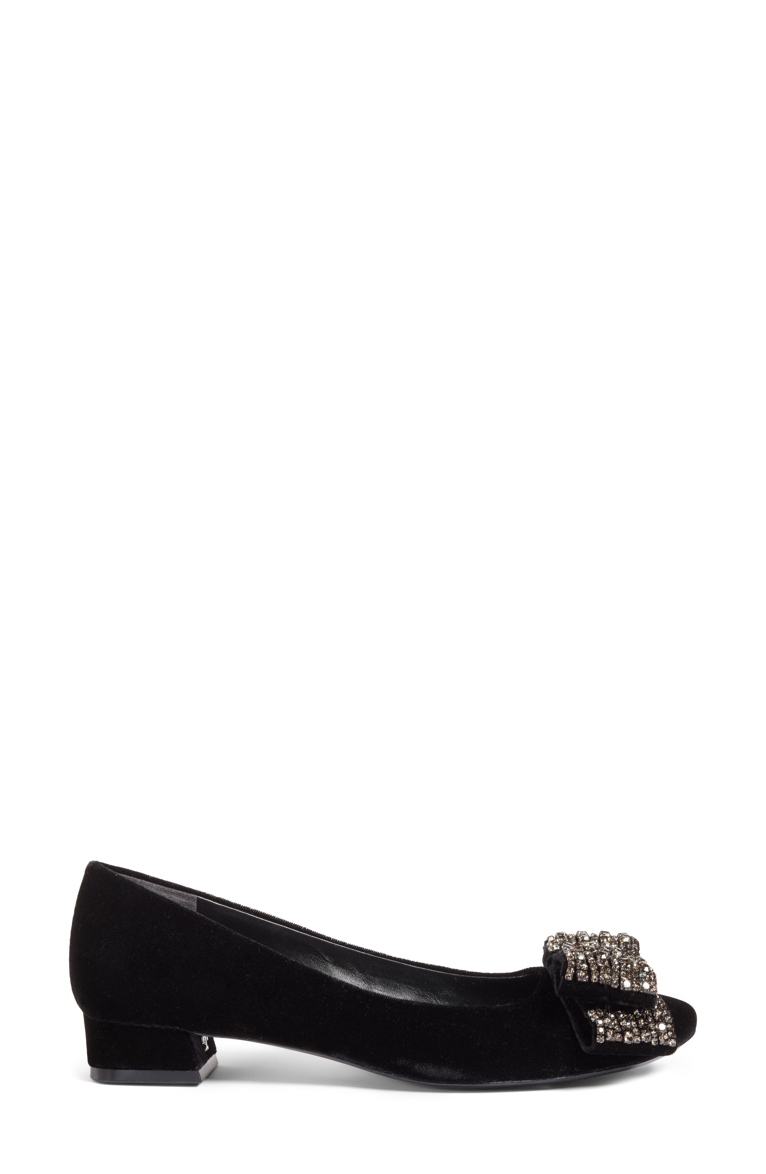 Tory Burch Josephine Embellished Bow Pump, Alternate, color, 