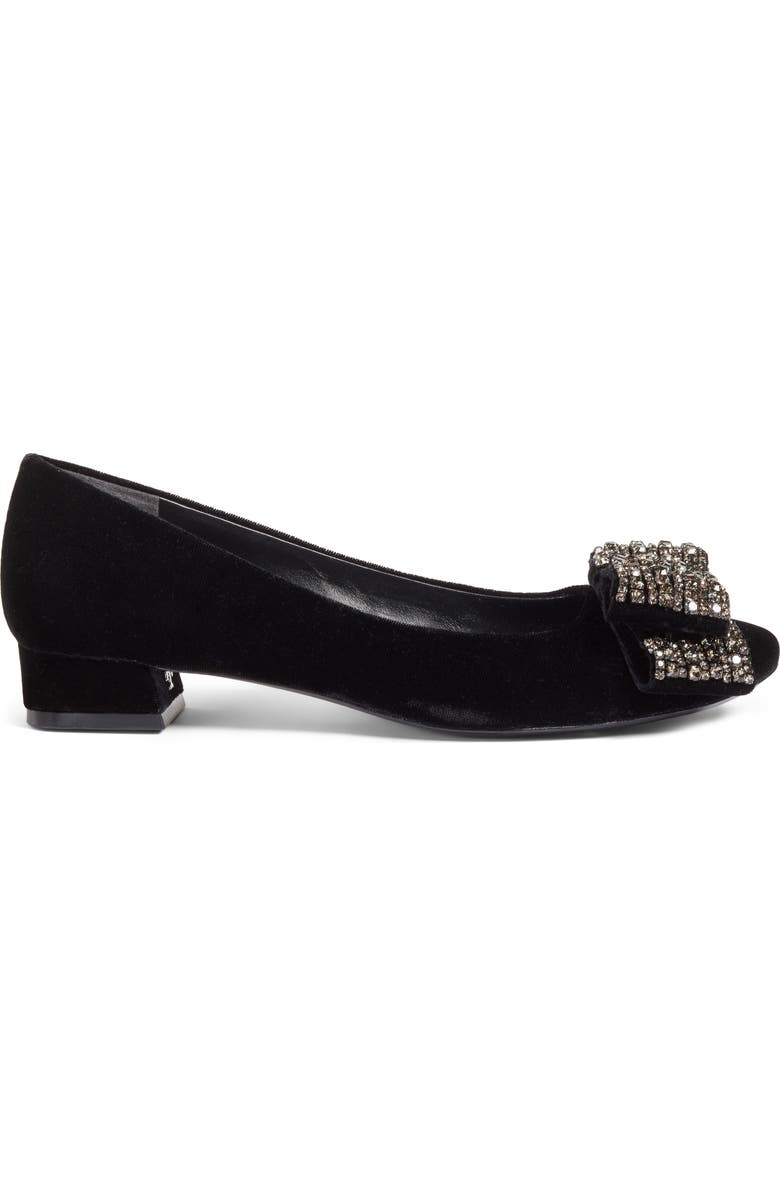 Tory Burch Josephine Embellished Bow Pump, Alternate, color,