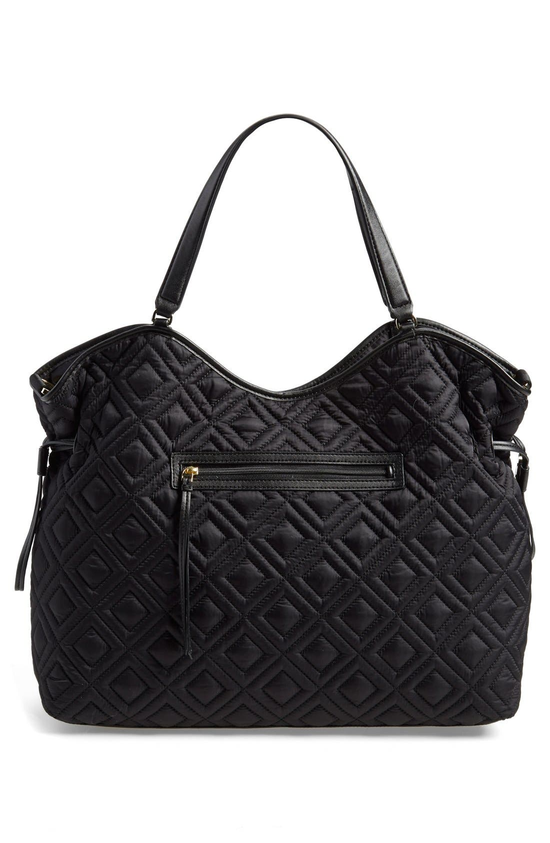 Tory Burch Quilted Slouchy Baby Bag, Alternate, color, 