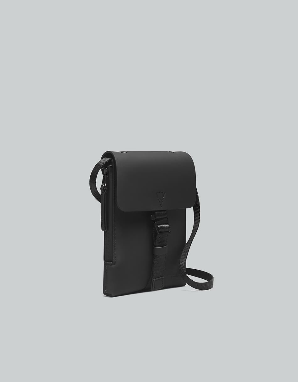 Gaston Luga Spläsh Mini Crossbody Bag - Black, Alternate, color, Black